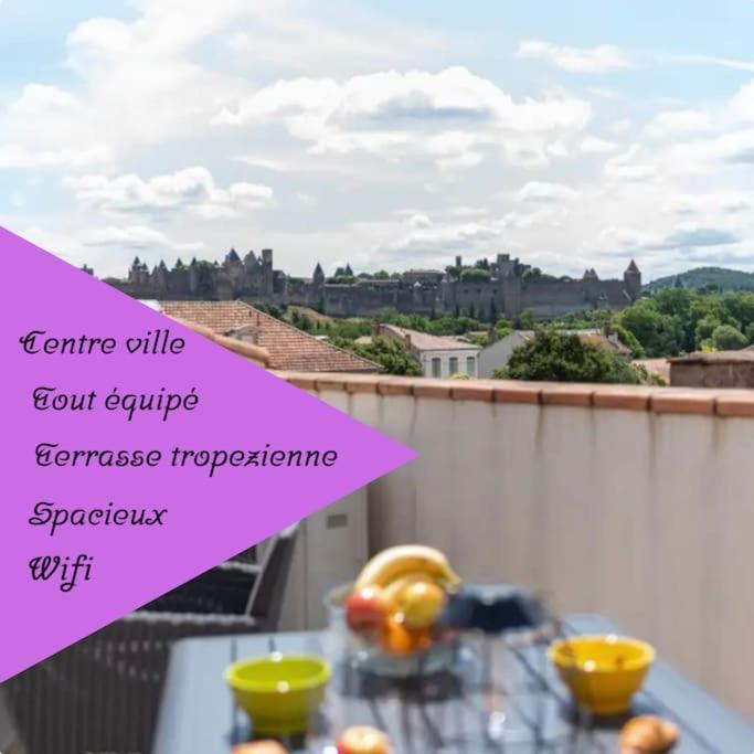 La Majestueuse Cite Appartement Carcassonne Buitenkant foto